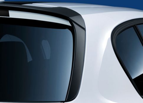 M Performance Heckfinnen Schwarz matt