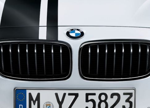 BMW M Performance Frontziergitter schwarz