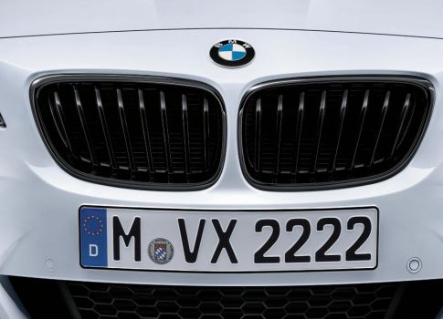BMW M Performance Frontziergitter schwarz
