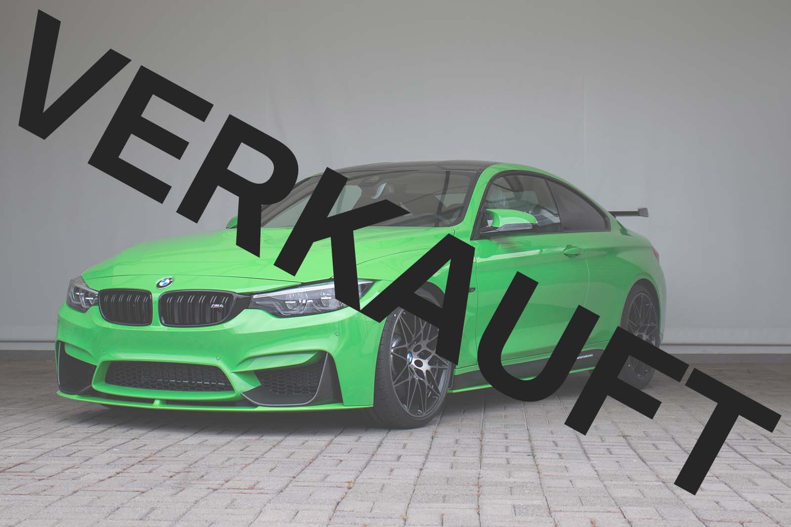 BMW M4 grün - verkauft